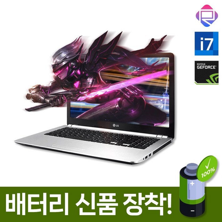 LG전자 울트라PC 지포스그래픽 15.6 대화면 게이밍 업무용 전문가용 정품윈도우 RK