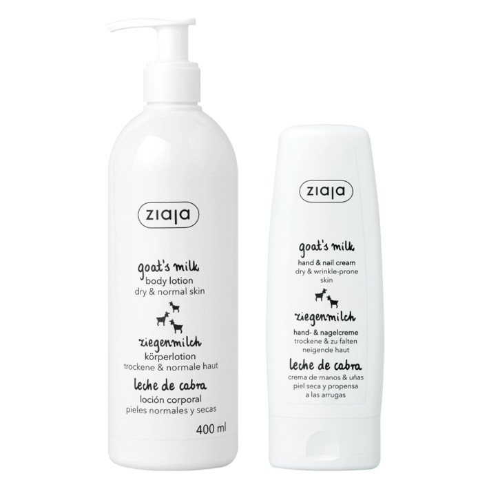 지아자 산양유 바디로션 400ml  산양유 핸드크림 80ml 산양유 보습 세트, 1개, 480ml