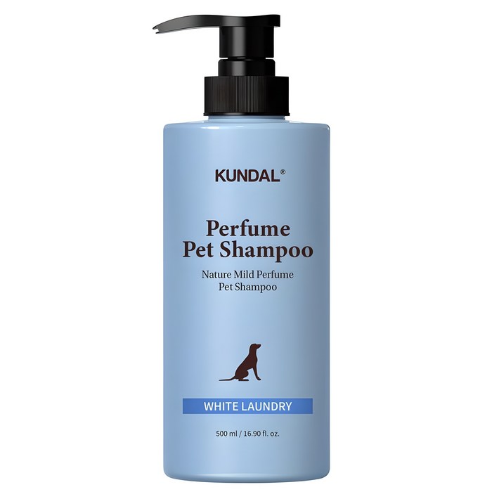 쿤달 네이처 마일드 퍼퓸 애견 샴푸 화이트런더리향
