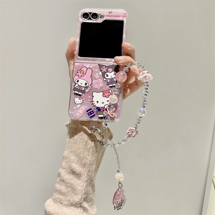 얌코 갤럭시 핸드폰케이스 z플립4 z플립5 z플립6 z플립7 교복 캐릭터 휴대폰 케이스