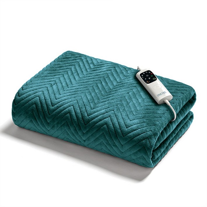 이메텍 이탈리아 프리미엄 벨벳 전기담요 오버블랑켓 에메랄드그린 GOK097