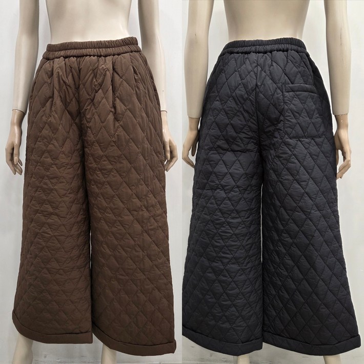 [지센] 여성 패딩 큐롯 팬츠 (색상2종) LQPTQ102