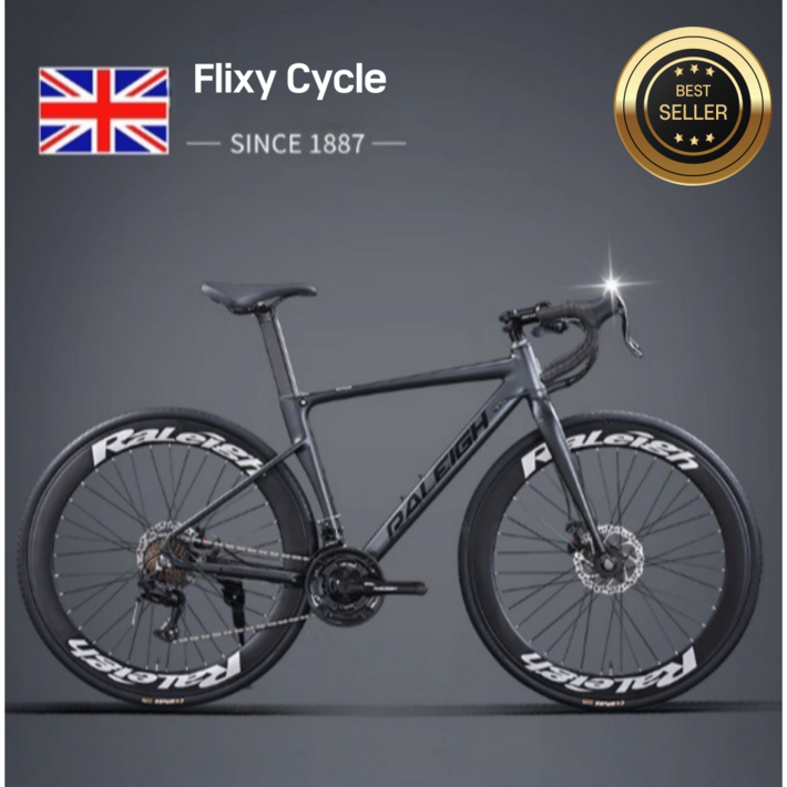 FLIXY 경량 고급형 픽시자전거 학생 성인 알루미늄 프레임 픽시 자전거, 1개, 167cm, 24단 블랙