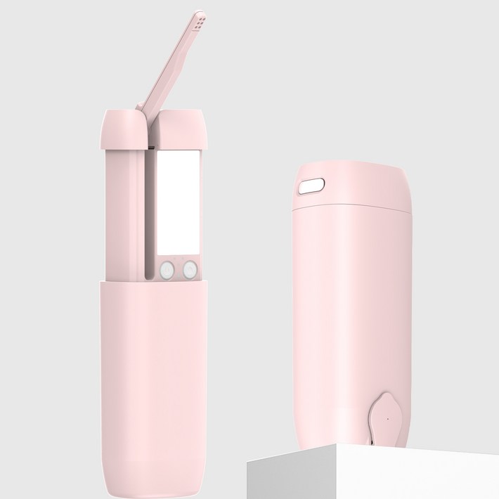 휴대용 비데 외출 여행용 C타입 충전식 비데 캠핑 전동비데,140ML,블루핑크, 단순배송상품, J01Pink