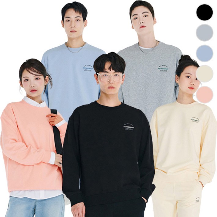 체이스컬트 본사직영공용 에센셜 레터 MTM TSHIRT5Color
