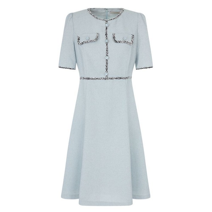 [백화점정품] 케네스레이디 투레이 A라인 미디 원피스 (ECOPNE72)