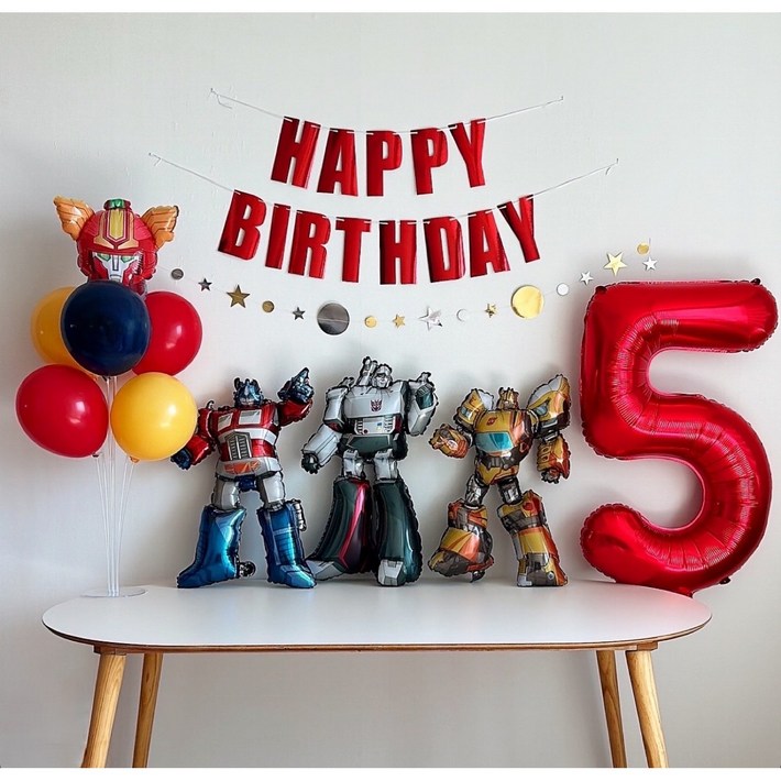 헬로카봇과 로봇친구들 풍선 생일파티세트