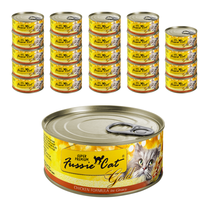 퍼시캣 전연령 캣 슈퍼 프리미엄 주식캔, 닭, 80g, 24개