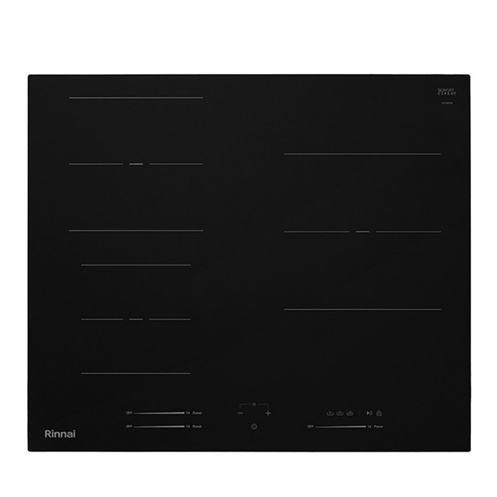 린나이 3구 1등급 인덕션 전기레인지 IHSG36BM 독일쇼트글라스 블랙 3,400W, 2025년 신상품로켓그로스, 빌트인, IHSG36BM