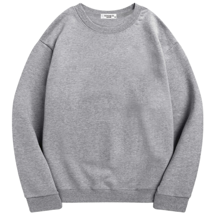 테너티 프리미엄 남녀공용 데일리 특양면 무지 맨투맨 빅사이즈 커플티 가족티 18컬러