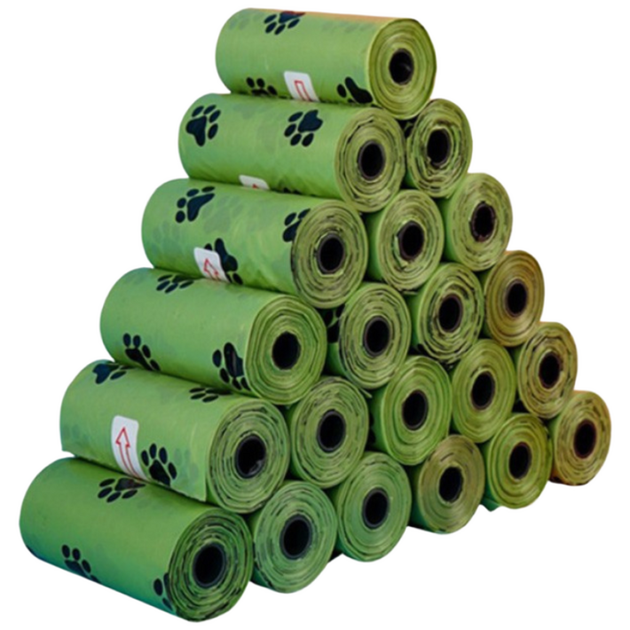 초특가 750매 생분해 강아지 배변봉투 대용량 친환경 리필 풉백 똥츄, 1세트, 750개입, 그린