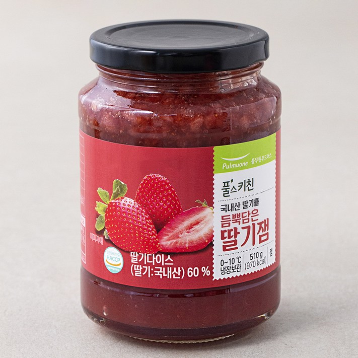 로켓프레시 풀무원 풀스키친 딸기를 듬뿍담은 딸기잼