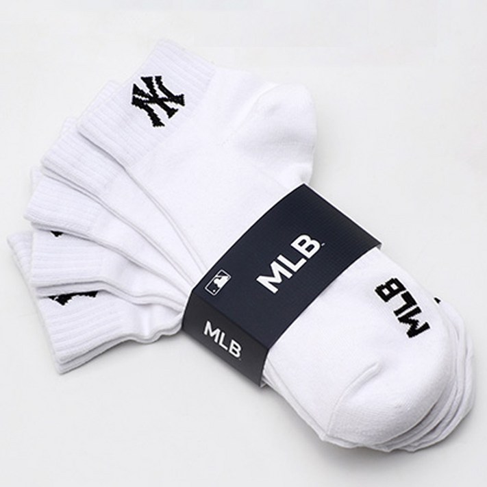 MLB 남성용 패션 NY 빅로고 단목 5족 MLB 남성용 패션 NY 빅로고 단목 5족