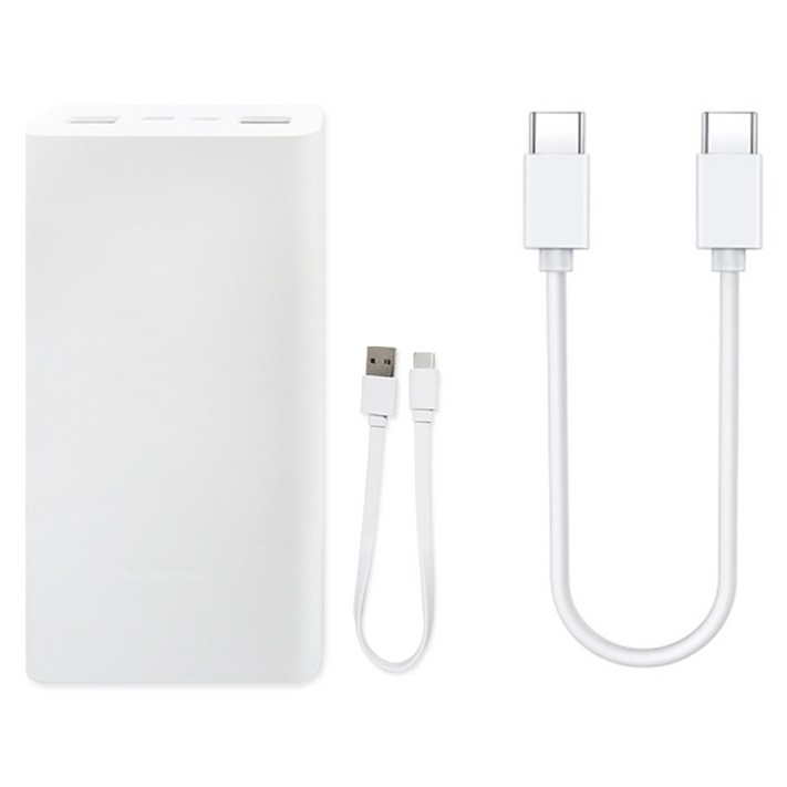 샤오미 7세대 22.5W 대용량 초고속 충전 C타입 휴대용 보조배터리 20000mAh 스토리링크 CtoC 케이블 30cm 세트 샤오미 7세대 22.5W 대용량 초고속 충전 C타입 휴대용 보조배터리 20000mAh 스토리링크 CtoC 케이블 30cm 세트