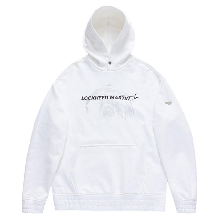 록히드마틴 남녀공용 LM 그래픽 후드 티셔츠 L15UTH021