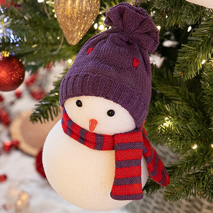 플라워트리 크리스마스 장식 울랄라 눈사람