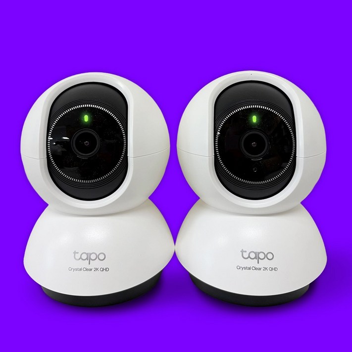 11 총2대티피링크 Tapo C200 200만화소 360도회전 실내무선카메라 홈CCTV 야간흑백전환