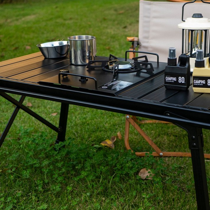 오디투스 igt 테이블 블랙 접이식 버너 원버너 플레이트  감성 BBG 그릴 사은품