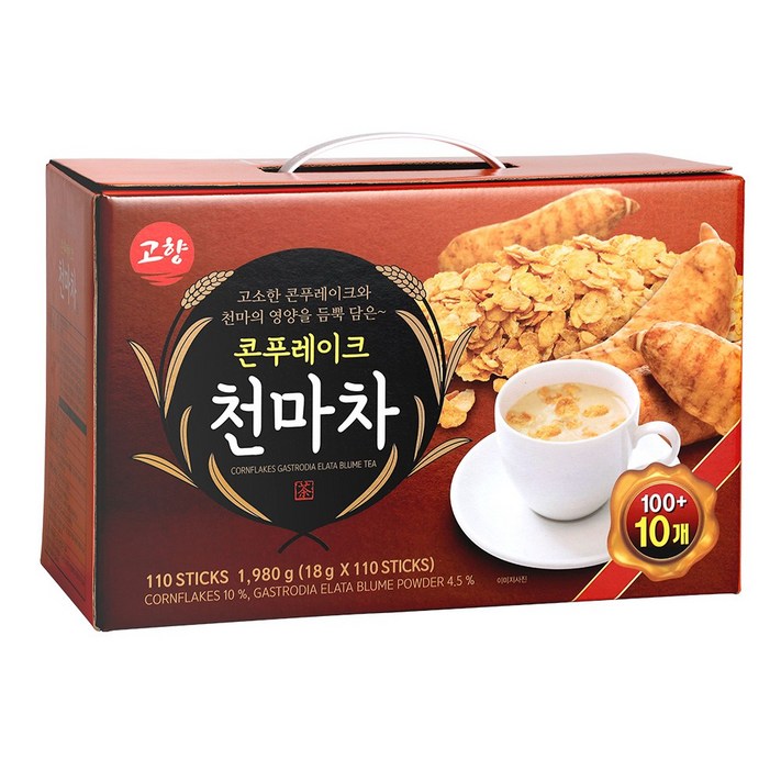 다봄 고향 영양 듬뿍 콘푸레이크 천마차 선물세트 110개입