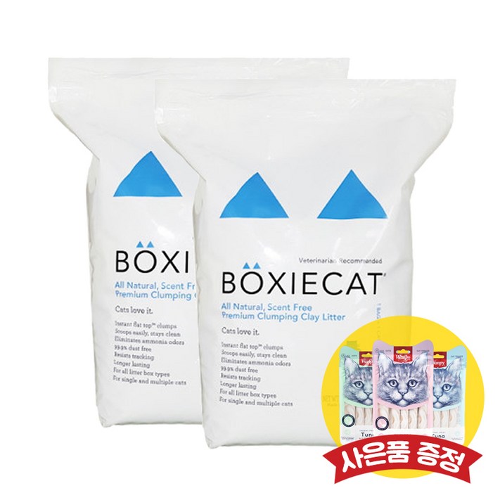 벅시캣 블루 7.26kg x 2개 랜덤간식