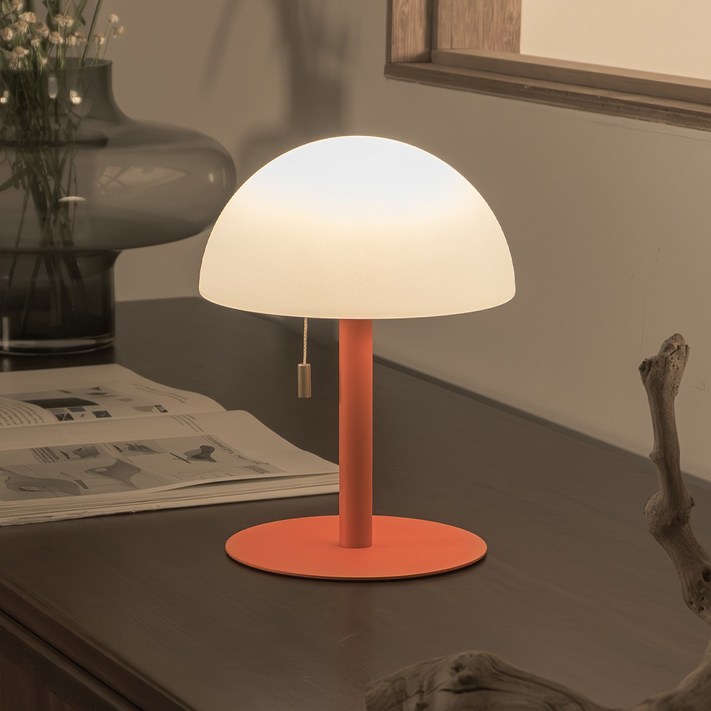 레톤 무드웨이 포터블 램프 무선 조명 단스탠드, 오렌지