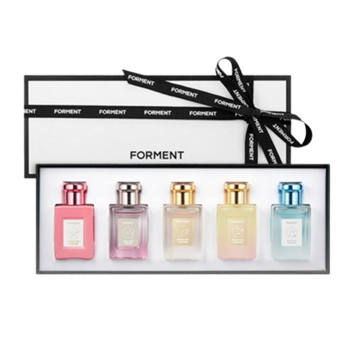 신제품 본사정품 포맨트 시그니처 퍼퓸 향수 코튼메모리 디스커버리 팜므 여성 5ml X 5종 세트