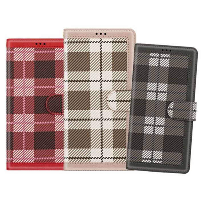 갤럭시노트10플러스 체크 다이어리케이스 N976 ksh6134qN, 본상품선택
