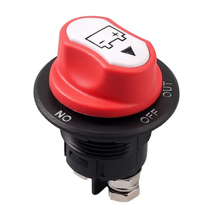 발통마켓 매립형 12v24v 배터리 차단 킬스위치 300A, 170L, 1개 발통마켓 매립형 12v24v 배터리 차단 킬스위치 300A, 170L, 1개
