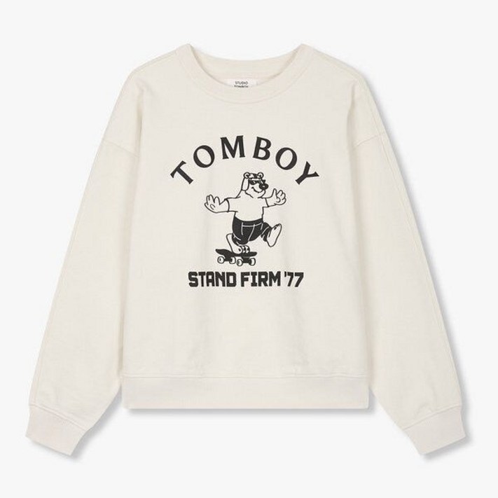 스튜디오 톰보이 스케이트보드 베어 맨투맨 9105322994 303886