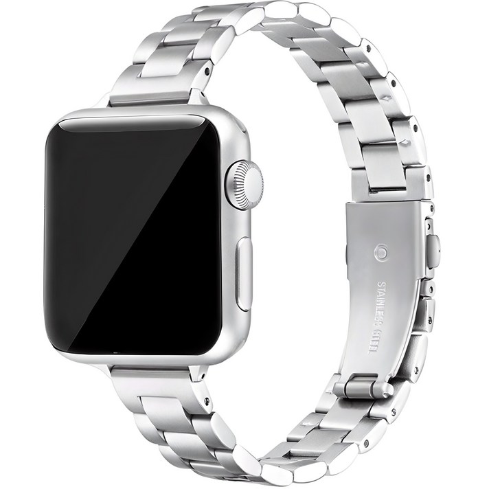 이츠라이프 애플워치 호환가능 여성용 슬림 메탈 스트랩 밴드 384041mm