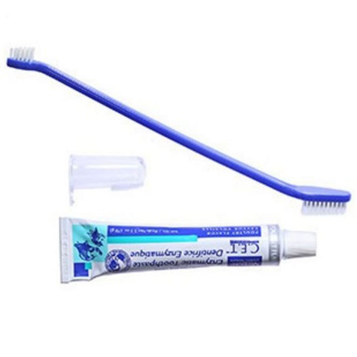 버박 반려동물용 CET 치약 칫솔 세트, 70g, 1세트 버박 반려동물용 CET 치약 칫솔 세트, 70g, 1세트
