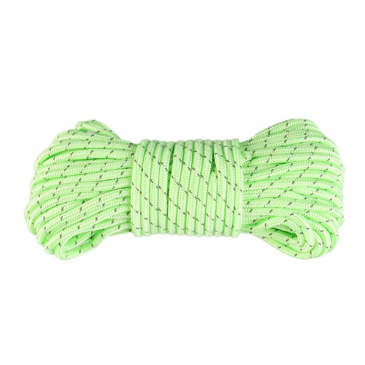 야광 캠핑 로프