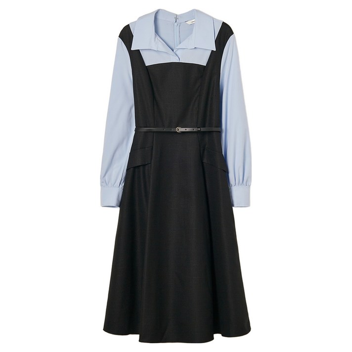 로엠 뷔스티에 매칭 롱 원피스