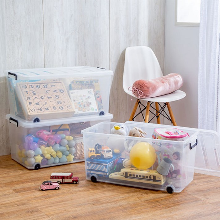 아이리스 대형 이동식 버클 리빙박스 TFC