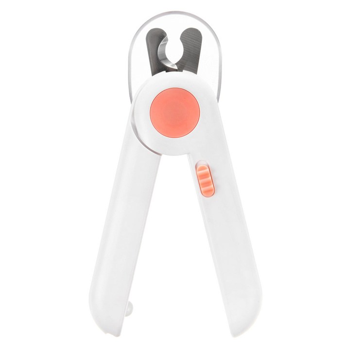 탐사 KC인증 배터리가 포함된 반려동물 LED 발톱깎기 4.3*15cm 핑크
