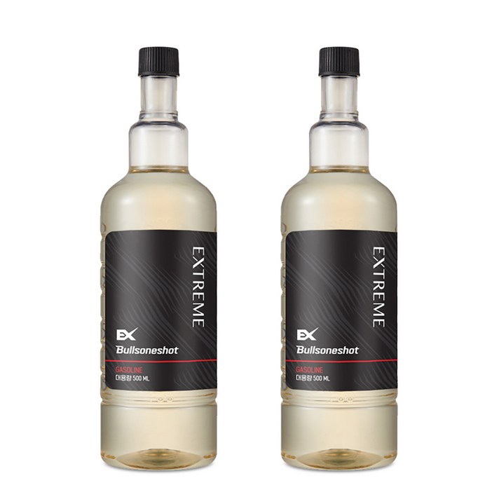 불스원 불스원샷 익스트림 연료첨가제 가솔린 휘발유 500ml, 2개, 가솔린휘발유