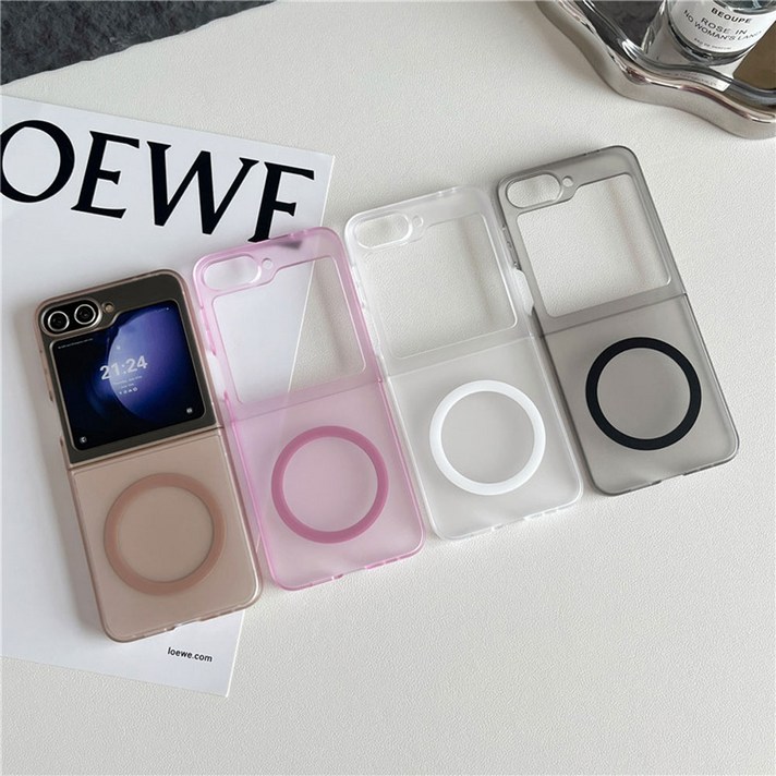 맥세이프 호환 갤럭시 Z플립7 Z플립6 Z플립5 Z플립4 Z플립3 케이스 ZFA1382