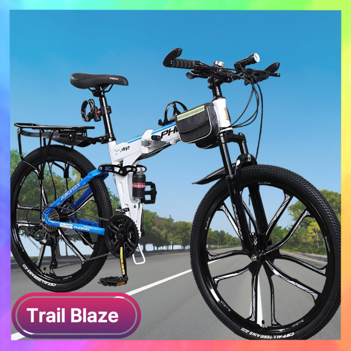 트레일블레이즈 고성능 픽시 하이브리드 트렉 미니벨로 로드 산악 스캇 실내 MTB 자전거