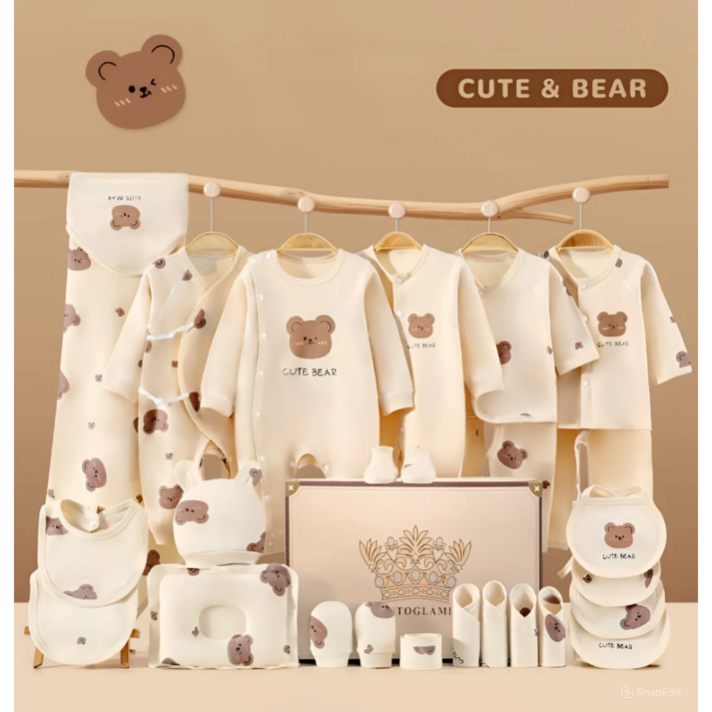 BabyMur 유아용 오가닉 23종 출산 선물세트 1개 선물포장 BabyMur 유아용 오가닉 23종 출산 선물세트 1개 선물포장