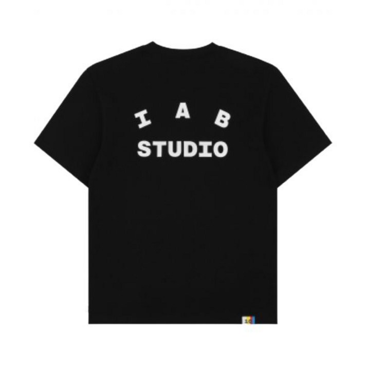 정품 보증 IAB Studio 10th Anniversary TShirt Black 아이앱 스튜디오 10주년 티셔츠 블랙