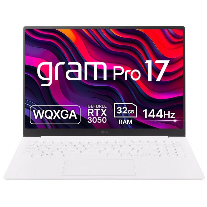LG전자 그램 Pro 17 코어 울트라5 RTX3050, 에센스 화이트, 512GB, 32GB, WIN11 Home, 17ZD90SPEX59K