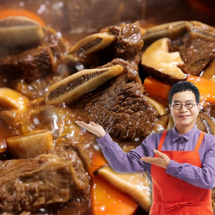 김하진 궁중 표고버섯 찜갈비 500 x 6팩총 3kg
