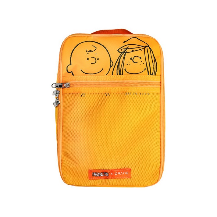 피넛츠 X 큐랑 스누피 여행용 압축파우치 큐컴 캐리어정리백