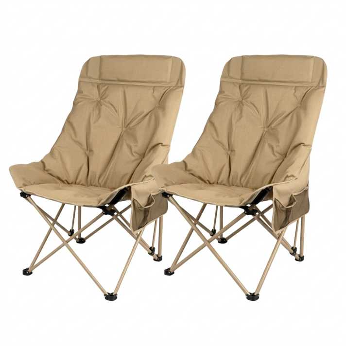 라이프리듬 11 쿠션 캠핑 의자 접이식 초경량 릴렉스 체어 낚시 피크닉