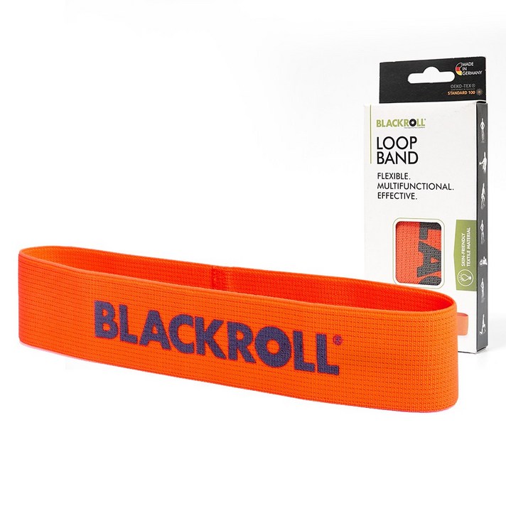 독일 블랙롤 루프밴드 스쿼트 힙업밴드, 오렌지레벨2, 1개