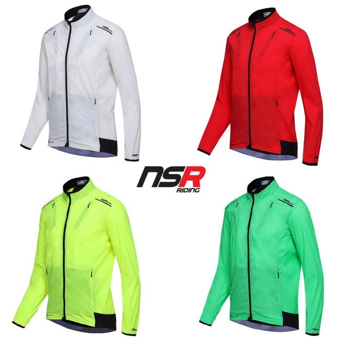 NSR 남성용 임프레스 방풍 자켓 봄 가을 자전거 바람막이  사은품 증정