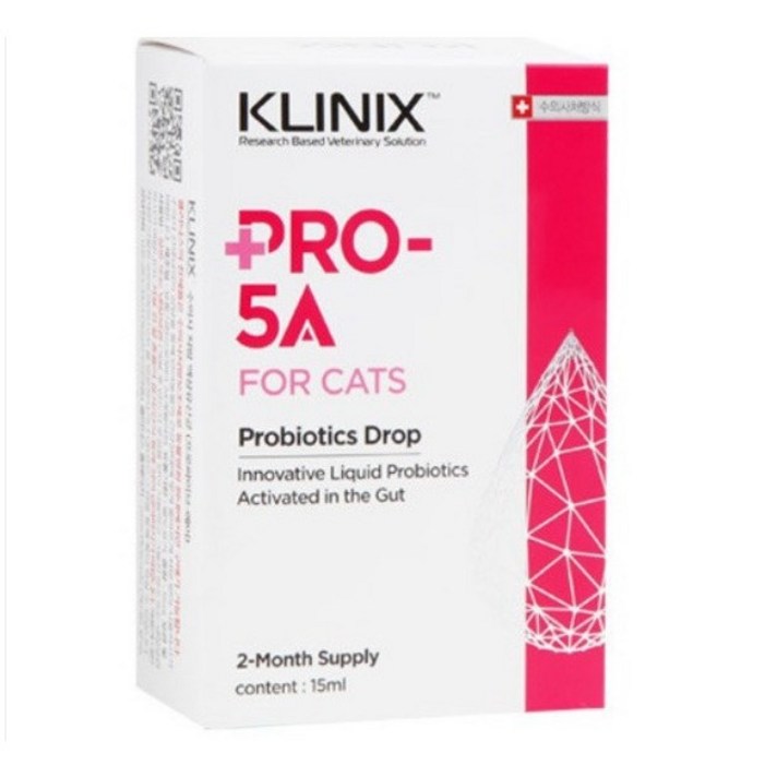 클리닉스 Pro 5A 프로파이브에이 강아지 고양이 액상유산균 15ml