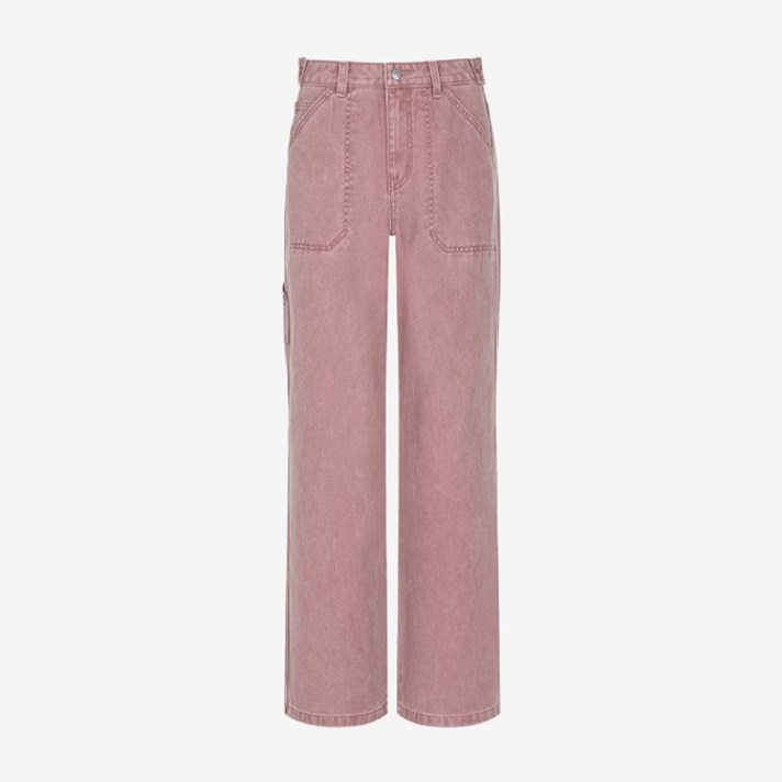 게스 여성 청바지 카펜더 와이드 핑크 YO6D6125