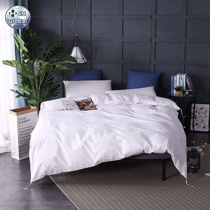 오리털 이불 커버 보풀 순면 오리털이불커버1인용 예쁜침대커버 순면이불커버