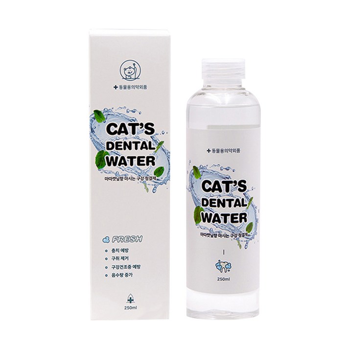 정글몬스터 캣 덴탈워터 구강청결제